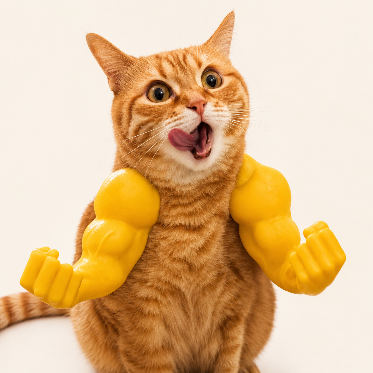 MyDoodo MeowFlex™ Buff Cat Arms