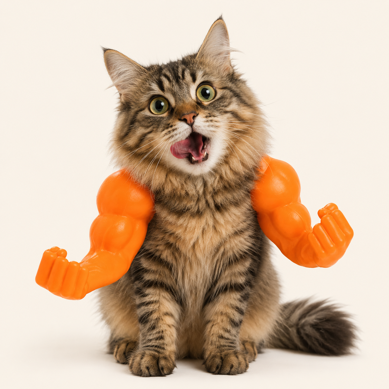 MyDoodo MeowFlex™ Buff Cat Arms